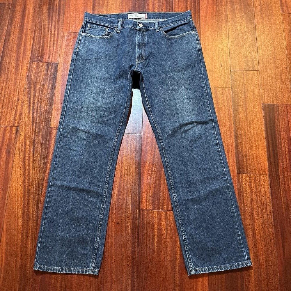 Vintage Levis Jeans Mens 38x32 True To Size Hip Hop Baggy Relaxed Fit Grunge Y2K